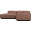 Karen Big venstrevendt chaiselong sofa i polyester 260 x 250 cm - Beige