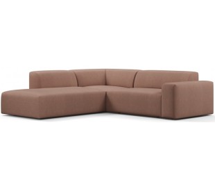 Karen Big venstrevendt chaiselong sofa i polyester 260 x 250 cm - Beige 2