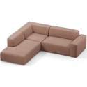 Karen Big venstrevendt chaiselong sofa i polyester 260 x 250 cm - Beige