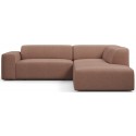 Karen Big højrevendt chaiselong sofa i polyester 260 x 250 cm - Beige