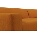 Karen Big venstrevendt chaiselong sofa i polyester 260 x 250 cm - Bordeaux