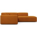 Karen Big højrevendt chaiselong sofa i polyester 260 x 250 cm - Bordeaux
