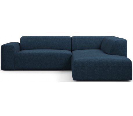 Karen Big højrevendt chaiselong sofa i polyester 260 x 250 cm - Sennep