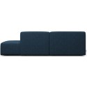Karen Big højrevendt chaiselong sofa i polyester 260 x 250 cm - Sennep