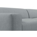 Karen Big venstrevendt chaiselong sofa i polyester 260 x 250 cm - Blå