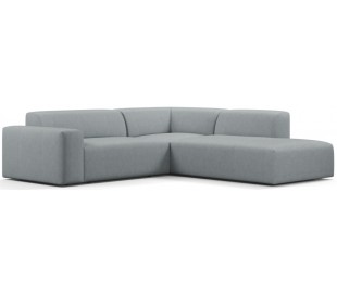 Karen Big højrevendt chaiselong sofa i polyester 260 x 250 cm - Blå 2