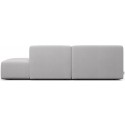 Karen Big højrevendt chaiselong sofa i polyester 260 x 250 cm - Grågrøn