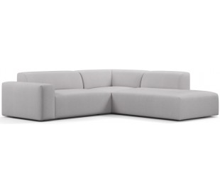 Karen Big højrevendt chaiselong sofa i polyester 260 x 250 cm - Grågrøn 2