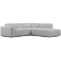 Karen Big højrevendt chaiselong sofa i polyester 260 x 250 cm - Grågrøn