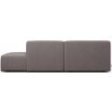 Karen Big højrevendt chaiselong sofa i polyester 260 x 250 cm - Lysegrå