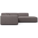 Karen Big højrevendt chaiselong sofa i polyester 260 x 250 cm - Lysegrå