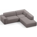 Karen Big højrevendt chaiselong sofa i polyester 260 x 250 cm - Lysegrå