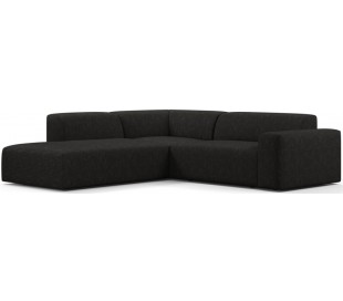 Karen Big venstrevendt chaiselong sofa i polyester 260 x 250 cm - Grå 2