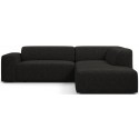 Karen Big højrevendt chaiselong sofa i polyester 260 x 250 cm - Grå