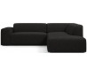 Karen Big højrevendt chaiselong sofa i polyester 260 x 250 cm - Antracit