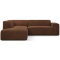 Karen Big venstrevendt chaiselong sofa i corduroy 260 x 250 cm - Creme
