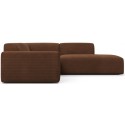 Karen Big højrevendt chaiselong sofa i corduroy 260 x 250 cm - Creme