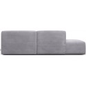 Karen Big venstrevendt chaiselong sofa i corduroy 260 x 250 cm - Turkis