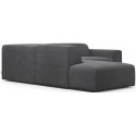 Karen Big venstrevendt chaiselong sofa i corduroy 260 x 250 cm - Grå