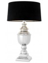 Trophy Bordlampe H63,5 cm 1 x E27 - Nikkel/Sort