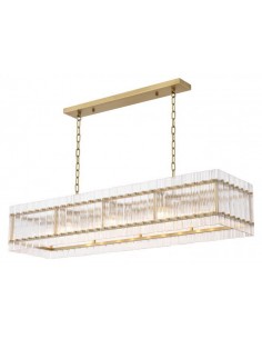 Ruby Lysekrone 140,5 x 39...