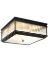 Marly plafond 40,5 x 40,5 cm 4 x E27 - Antik bronze