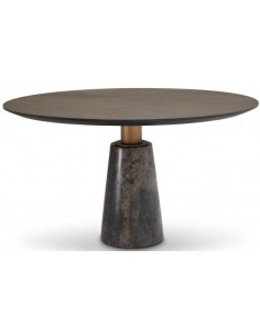 Genova spisebord i stål og...