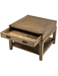 Military sofabord i egetræ... 2