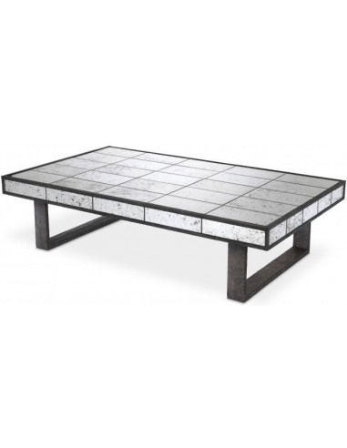 Cervilla sofabord i jern og spejlglas...