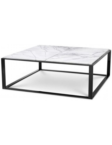 San Ramon sofabord i stål og marmor...