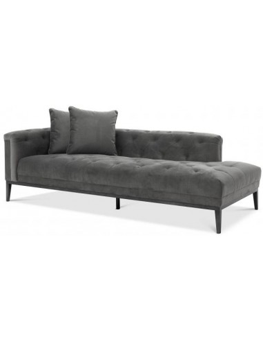 Cesare venstrevendt daybed i velour...