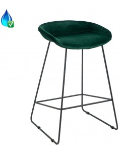 Oslo Barstol i velour H66...