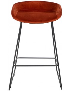 Oslo Barstol i velour H66... 2