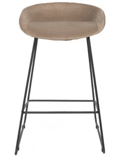 Oslo Barstol i velour H66... 2