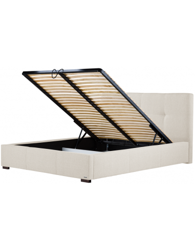 Cobalt sengeramme med gavl 140 x 200...