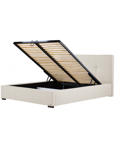 Cobalt sengeramme med gavl 180 x 200...