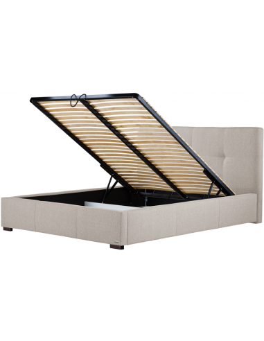 Cobalt sengeramme med gavl 140 x 200...