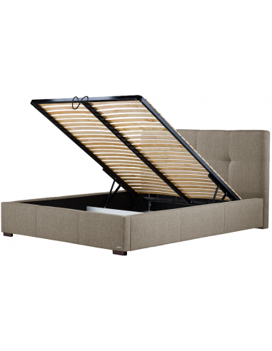 Cobalt sengeramme med gavl 140 x 200...