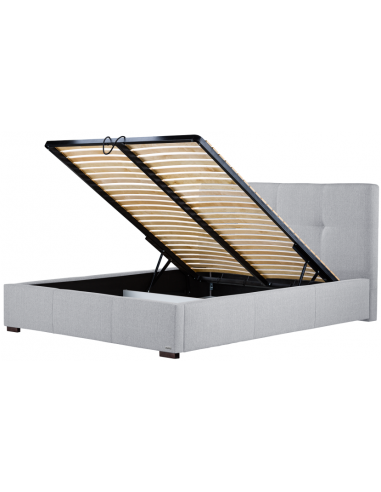 Cobalt sengeramme med gavl 180 x 200...