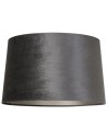 Emily Lampeskærm i velour Ø40 cm - Grafitgrå