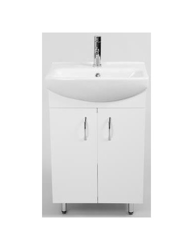 Kiev komplet badmiljø B54,6 cm - Hvid...