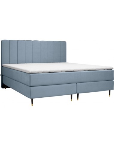 Kobbe kontinentalseng med sengegavl...