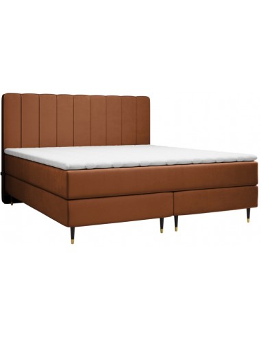 Kobbe kontinentalseng med sengegavl...