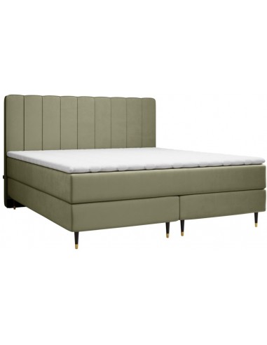 Kobbe kontinentalseng med sengegavl...