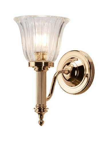 Carroll Badeværelseslampe i messing...