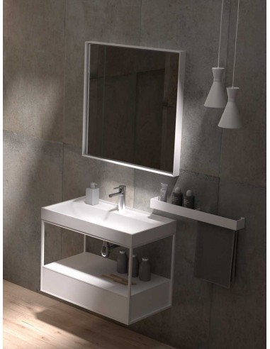 Tribeca væghængt badmiljø B80 cm -...