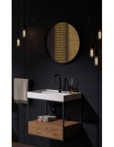 Tribeca væghængt badmiljø B60 cm -...