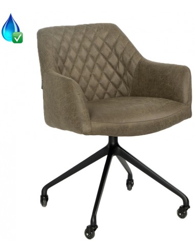 Levi kontorstol i øko-læder H81 cm -...