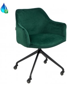 Quinn kontorstol i velour...