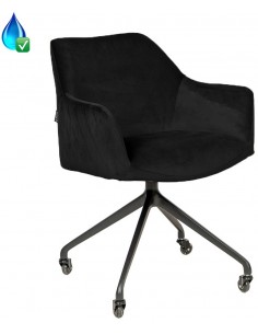 Quinn kontorstol i velour...